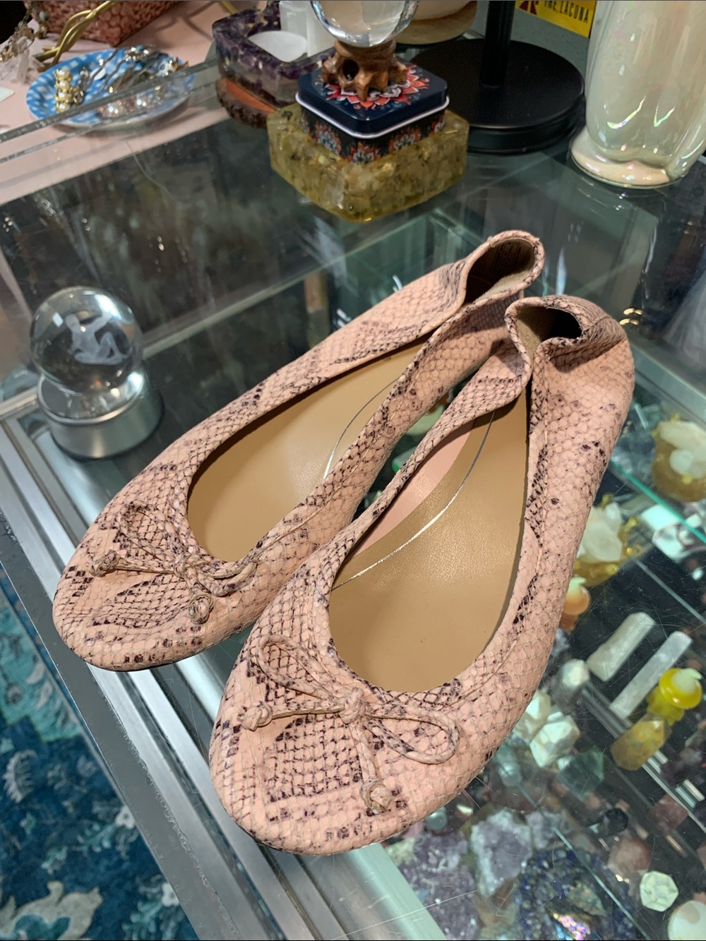Vionic Callisto ballet flats new pink 7 qvc